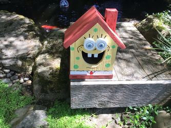 Sponge Bob Square Pants Yard Art