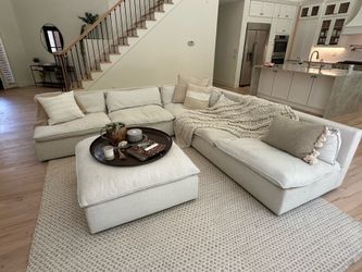 Sectional sofa- Crate & Barrel