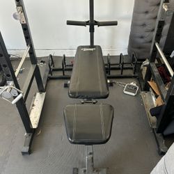 Bench And Squat Rack 