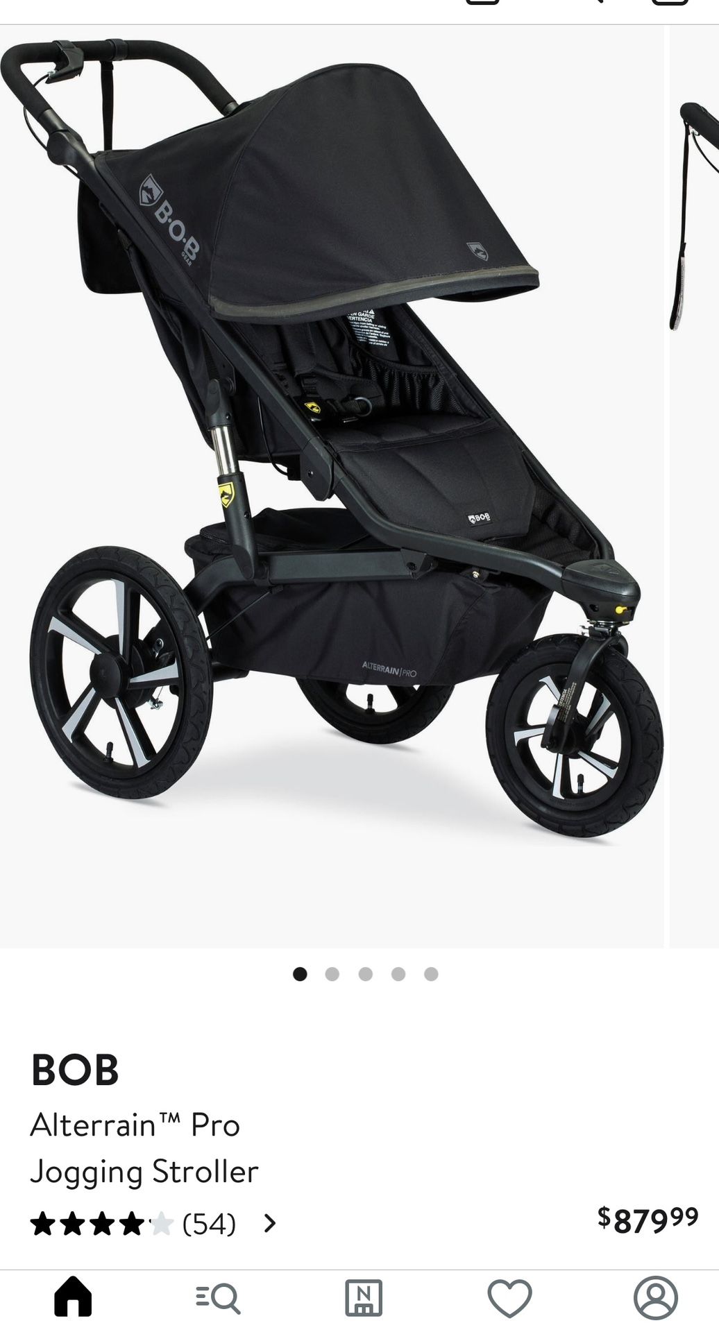 Bob Alterrain Pro Jogging Stroller