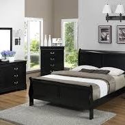 Brand New Queen Or Full Sleigh Bedframe + Dresser + Mirror + Nightstand 4PCs Set