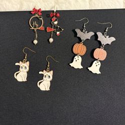 Earrings Bundle Costume Jewelry 