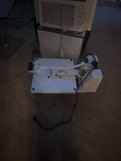 15x15 heat press white
