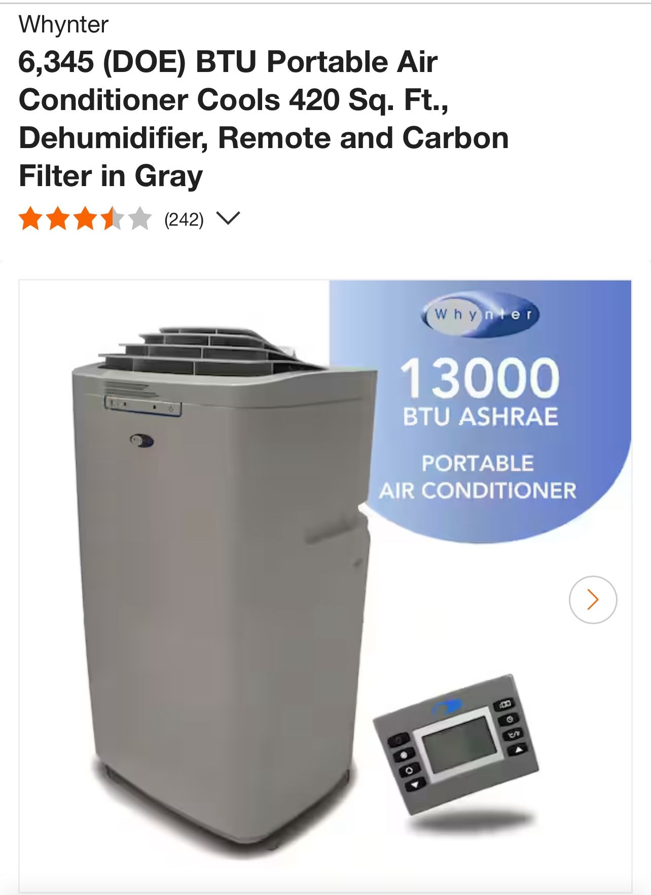 Air conditioner A/C Portable Unit Cooling System