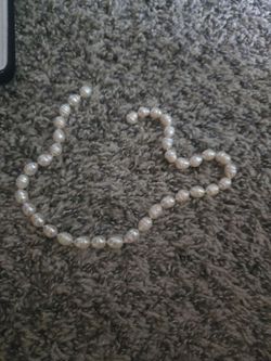 Strand of real pearls