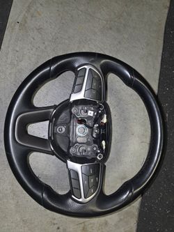 2019 Dodge Challenger Steering Wheel with Control Buttons OEM