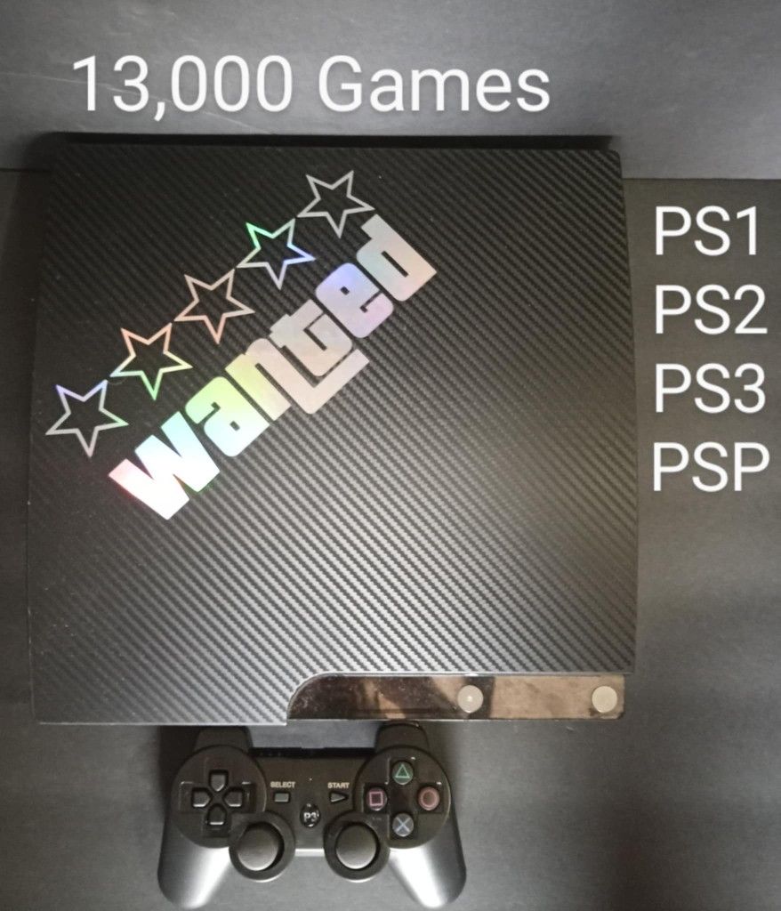 Sony PS3 Consoles Full Of Games