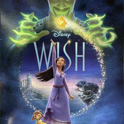2023 Wish Blu-Ray/DVD/Digital Code Chris Pine