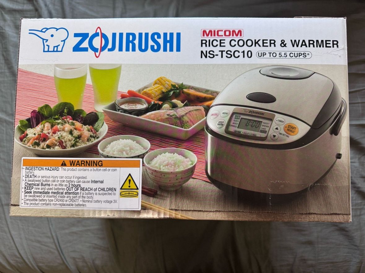 Brand New Zojirushi Ns-tsc10 Rice Cooker
