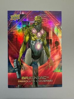 Upper deck DC Absolute Braniac Serial number 11/26