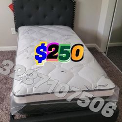 New Twin Size Bed And Mattress