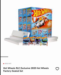 Hot Wheels RLC Exclusive 2025 Factory-Sealed Set – Limited Edition