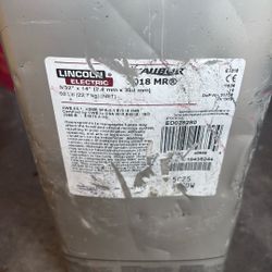 Lincoln Electric Excalibur 7018 MR Welding Rods – 3/32” – 50 lb