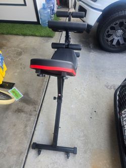 Weight Bench press
