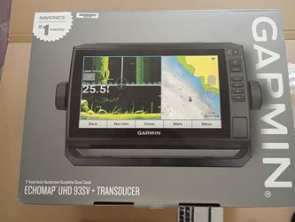 Garmin Echomap 93SV UHD + transducer