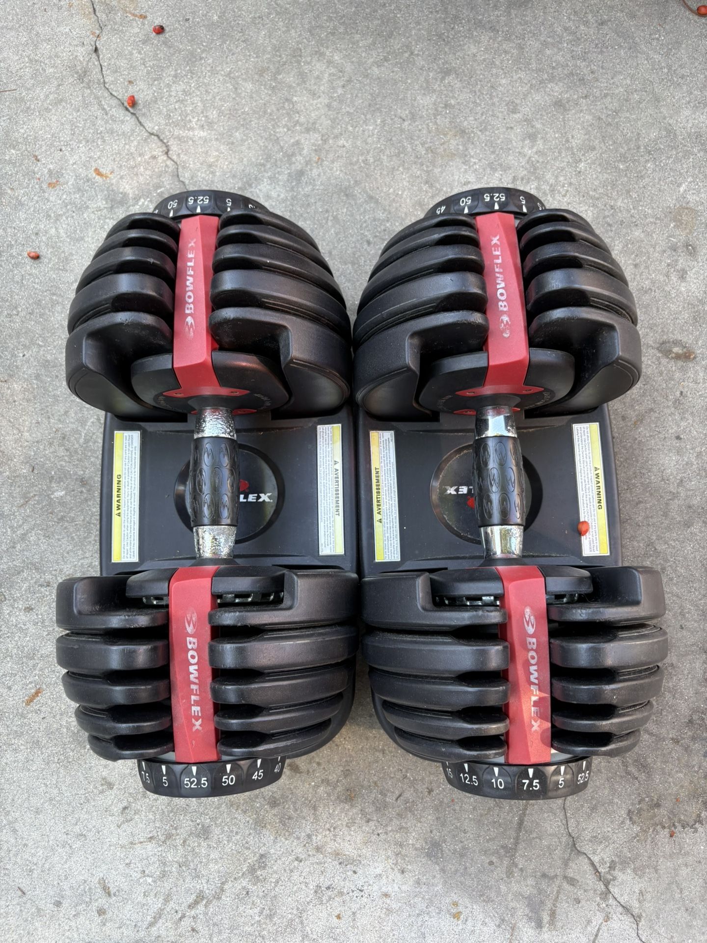 Bow flex Dumbbells For Sell