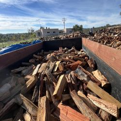 Dry Firewood Ready To Burn