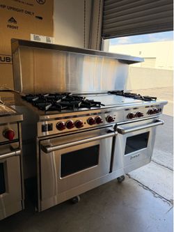 WOLF 60”WIDE WITH 24”GRIDDLE IN STAINLESS STEEL