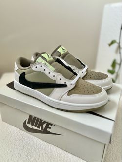 Jordan 1 Travis Scott Golf Neutral Olive