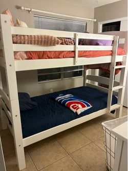 White Bunk Beds