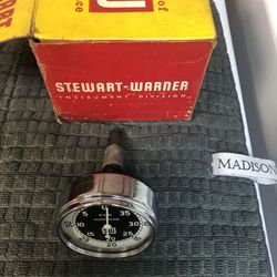 Vintage STEWART WARNER Tachometer -NOS