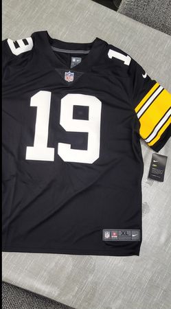 New Black Nike JuJu Schuster 19 NFL Adult Jersey Steelers Men’s Size Large XL NWT