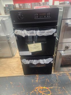 Going Out Of Business Ge 24 Inch Electric Double Wall Oven 2.7 Cu Ft 