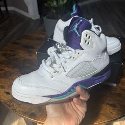 Jordan Retro Grape 5s