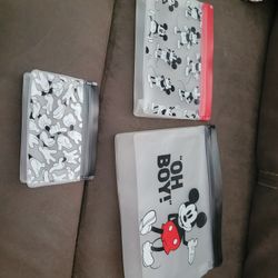 Mickey Mouse Silicone Storage Bags