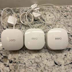 3 Eero Pro Wi-Fi Mesh System Extender 