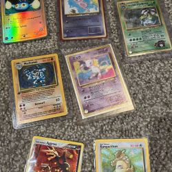 Retro Pokemon Cards