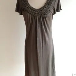 Banana Republic Scoop Neck Dress  Women Size L / Large short sleeve