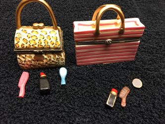 Porcelain mini purses collectibles