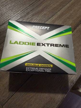 NEW GOLF BALLS Precept Laddie Extreme Double Dozen Distance Golf Balls