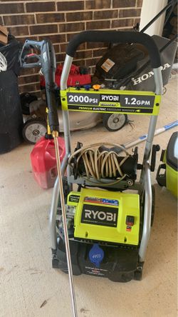Ryobi pressure washer