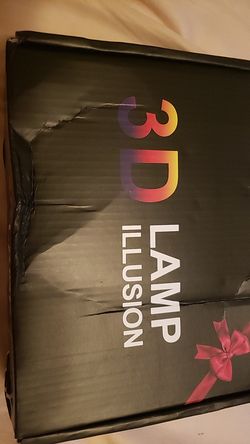 3D Lamp Illusion Star Trek light