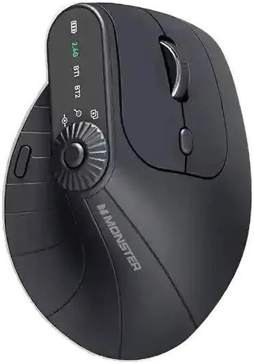 Monster M2 PRO Wireless Gaming Mouse Dual Mode Custom Rechargeable Ergonomic Vertical Lightweight