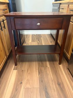 Small table with drawer
