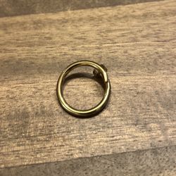 designer inspired bail ring 