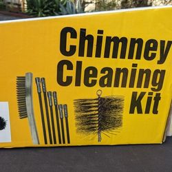 Brand new chimney cleaning kit