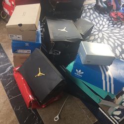 Christian Louboutin , Jordan, Nike, Adidas and other 30 pairs All for $1540 Resellers Alert!!!