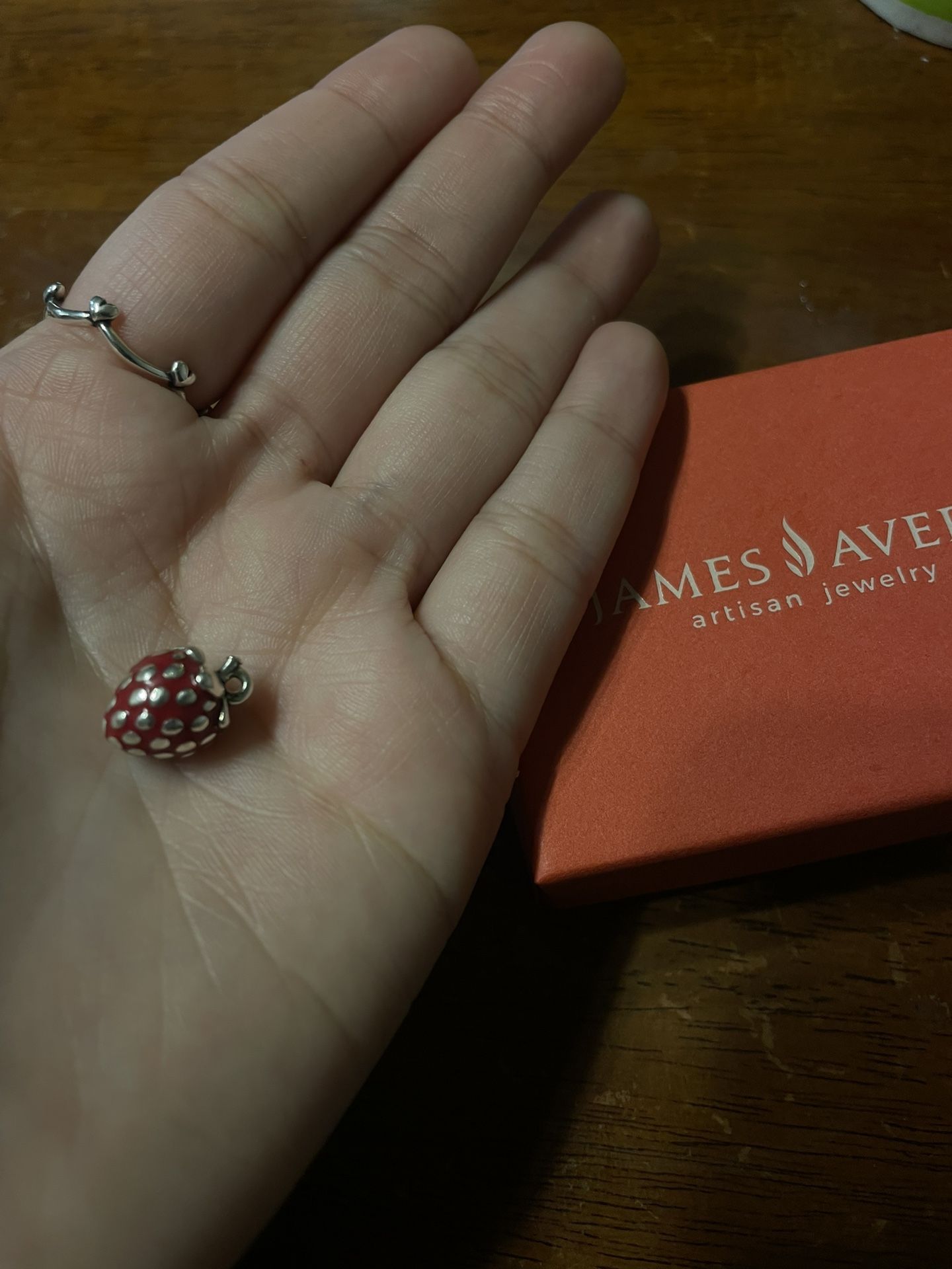 Wild Strawberry James Avery Charm