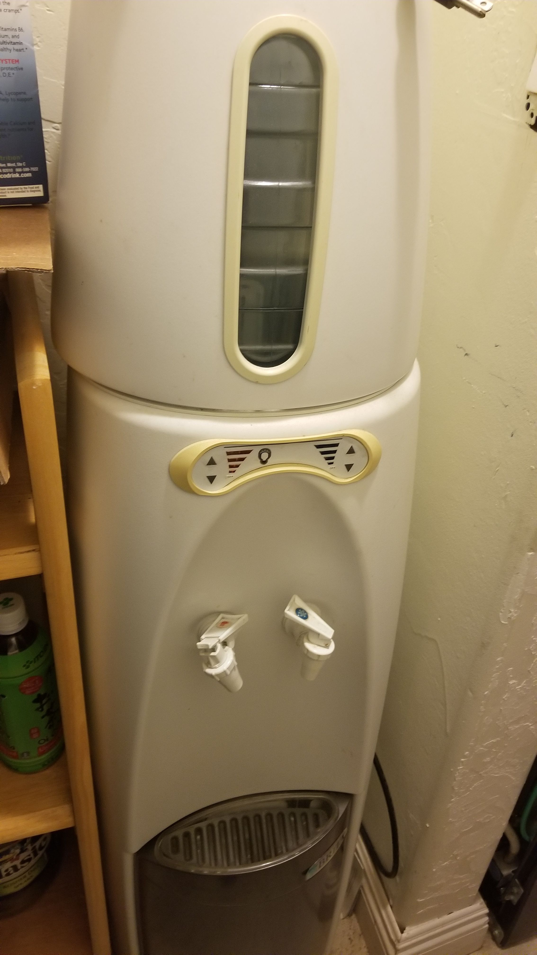 Britta water cooler and water heater