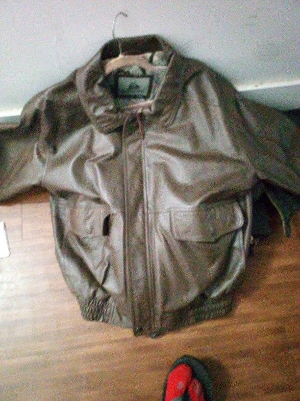 Brown Leather Jacket