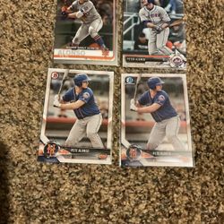 4 Pete Alonso Rookie Baseball Cards New York Mets Superstar 