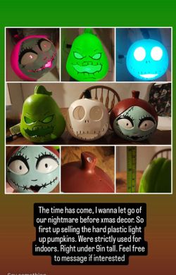 Nightmare before Christmas decor