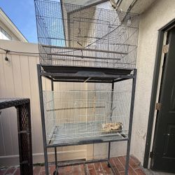 Bird Cages And Bird Stand
