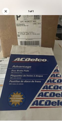 ACDELCO Advantage Disk Brake pads