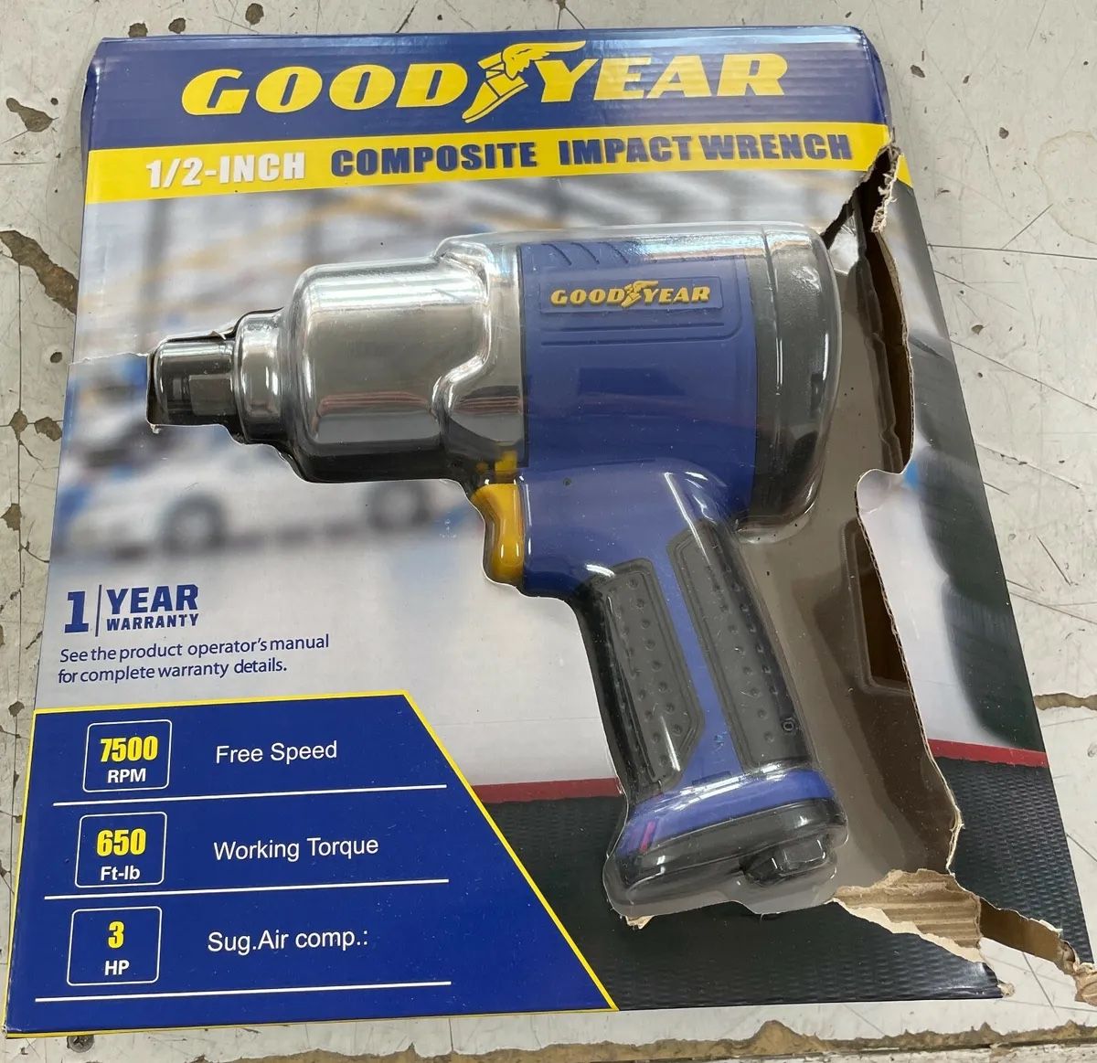 Goodyear 1/2 Inch Composite Impact Wrench