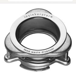 InSinkErator Quick Lock Mount 5-in Stainless Steel Steel Garbage Disposal Trim set